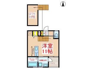 TRE A棟【1階】の間取り