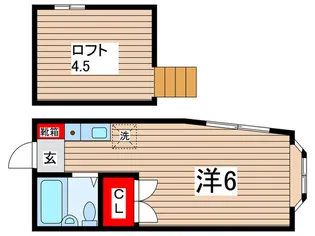 セフィ-ル矢野口【2階】の間取り