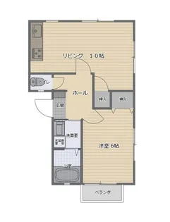 カスティリア【2階】の間取り