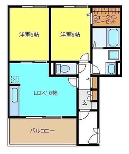 フラーリッシュ【2階】の間取り