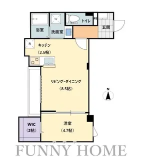 豪徳寺1619【2階】の間取り