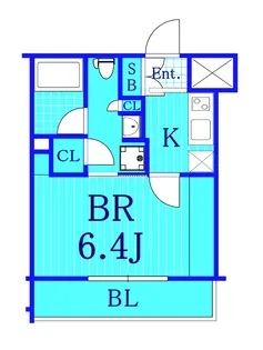 シーネクス東神奈川【2階】の間取り