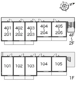 レオネクスト横浜HONGO【1階】の間取り