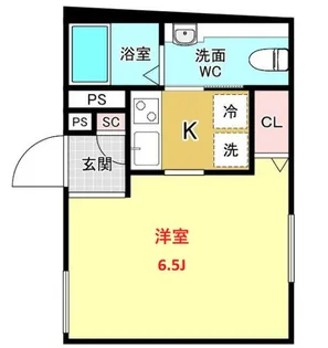 ジュリアス大森中【2階】の間取り