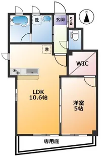 COCOミニヨン【1階】の間取り