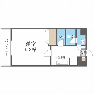 スカイヒルズN15【4階】の間取り