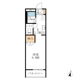 【へーベルメゾン】メゾン南浦和Bステージ【2階】の間取り