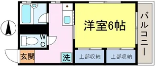 高橋コーポ【2階】の間取り