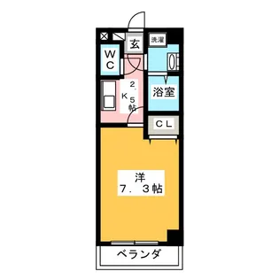 ステーションビル・舞【4階】の間取り