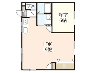 HUMMINGみのり【2階】の間取り
