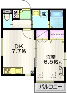 エスコート中央【2階】の間取り