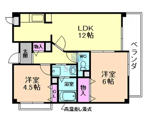 どりーむ【4階】の間取り