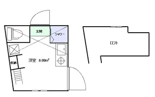 アーバンプレイス中野坂上V【2階】の間取り