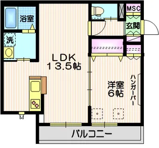 Sonnen Haus【2階】の間取り