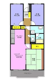 プリサヴェール【2階】の間取り