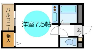 サンフラット【2階】の間取り