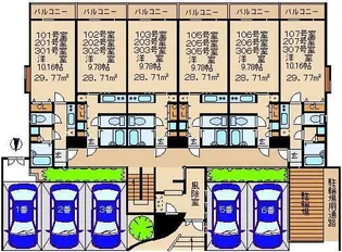 ローエングリン【2階】の間取り