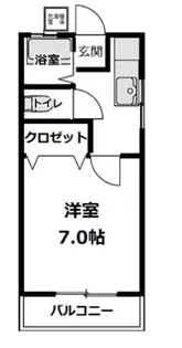 エレファントハイツ【2階】の間取り