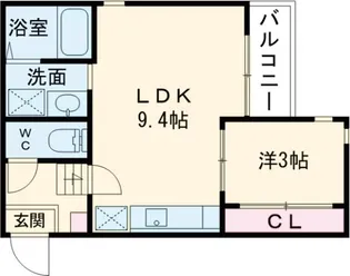 Grandticなごみ【1階】の間取り