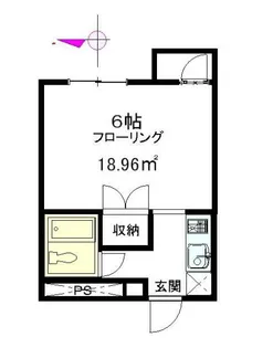 マイコート真宮【4階】の間取り