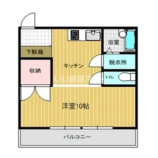 ルイーズ 101【2階】の間取り