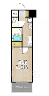 メゾン・デ・ノムラ島之内【11階】の間取り