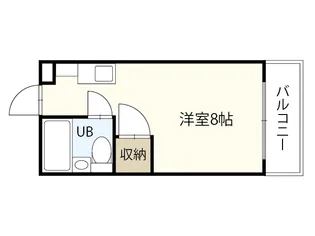 ウインビル2【2階】の間取り