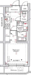 MAXIV蓮根【1階】の間取り