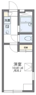 レオパレスリレーション【1階】の間取り