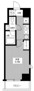 アイル東京深川【3階】の間取り