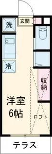 フローラ3【1階】の間取り