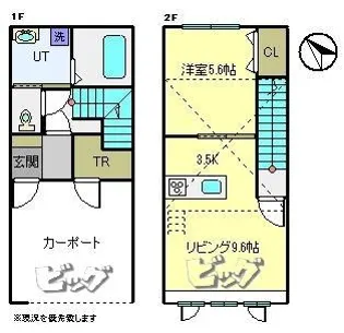 ルタンIIの間取り