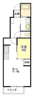 デネブ【1階】の間取り