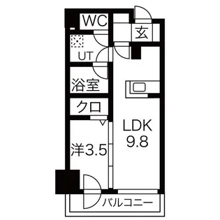 ロコマージョ【2階】の間取り