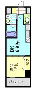 リデアル上人【6階】の間取り