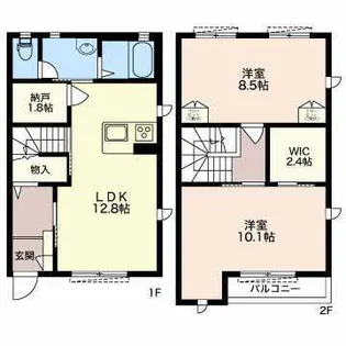 サンジュ【1階】の間取り