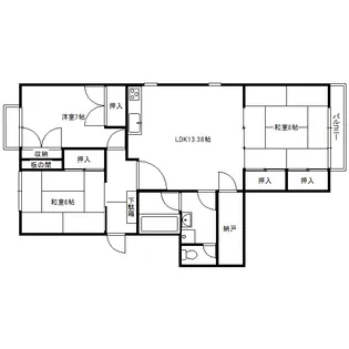 DearHome【1階】の間取り