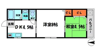 ハイツなごみ【2階】の間取り