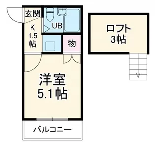 ABLE日進【2階】の間取り
