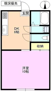 コーポ千曲川【1階】の間取り