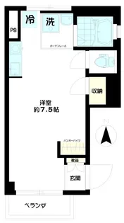 サンハウス【2階】の間取り