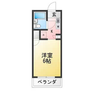 ウエストヒル今井苑【2階】の間取り