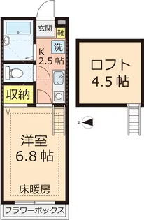 Perfume国立【1階】の間取り