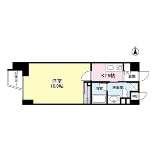 プロスペクト荻窪【1階】の間取り