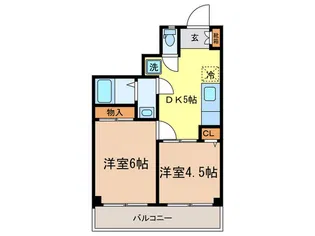 ピュアステ-ジ21【3階】の間取り