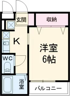 グランバニエB【2階】の間取り