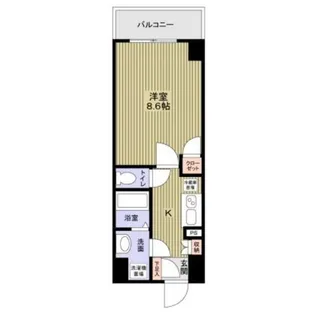 スカール千葉みなと【2階】の間取り