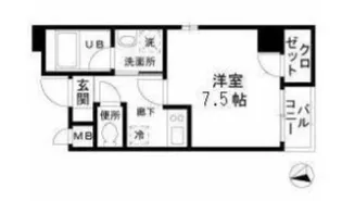 エスポワール【3階】の間取り