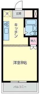 グリンヒル横山【3階】の間取り