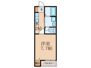 Premiage桃園公園【1階】の間取り